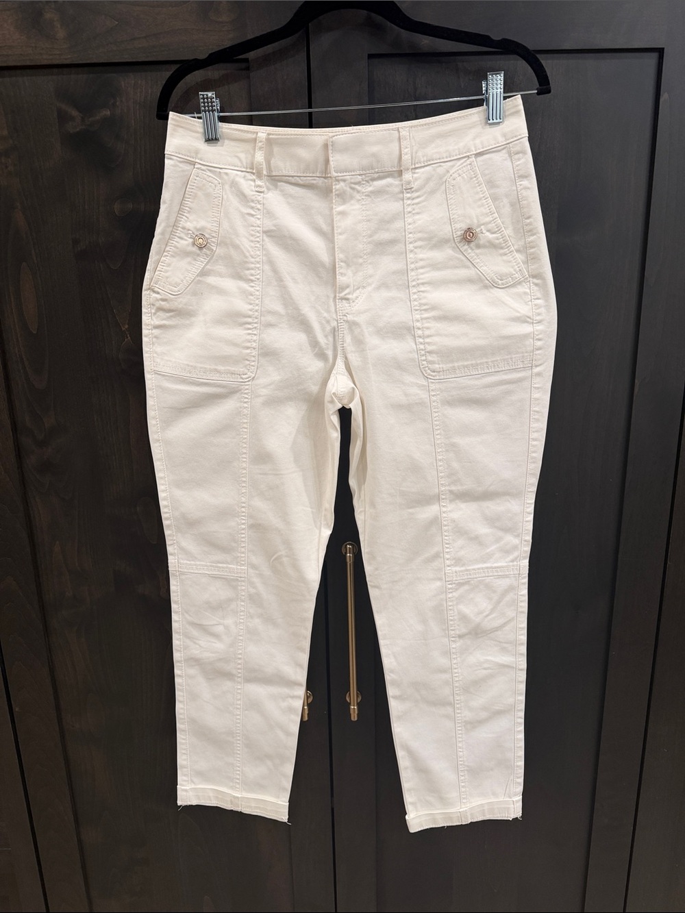 White House Black Market White Pret-A-Jet Ankle Pants